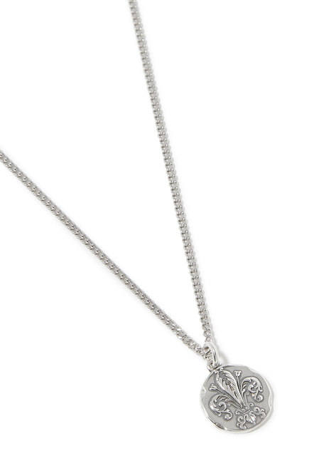 Lily Coin Necklace